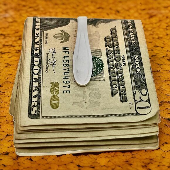 Georg Jensen Estate Money Clip Tie Pin Silver GJ35 - Picture 5 of 15